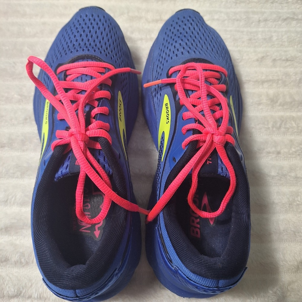 Brooks Trace 2 Running Athletic Sneaker Shoes Womens 8 Blue 1203751B449 - Picture 4 of 12